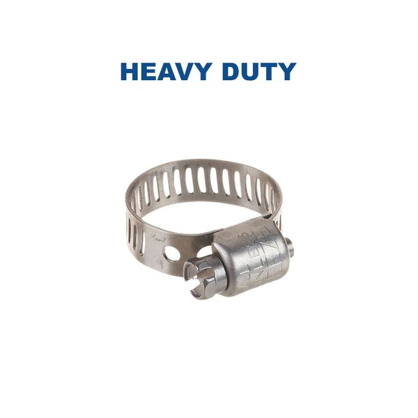 Thrifco Plumbing 64006H No 6 Power Seal High Torque Hose Clamp 7/16 Inch to 25/32 6519506 - main